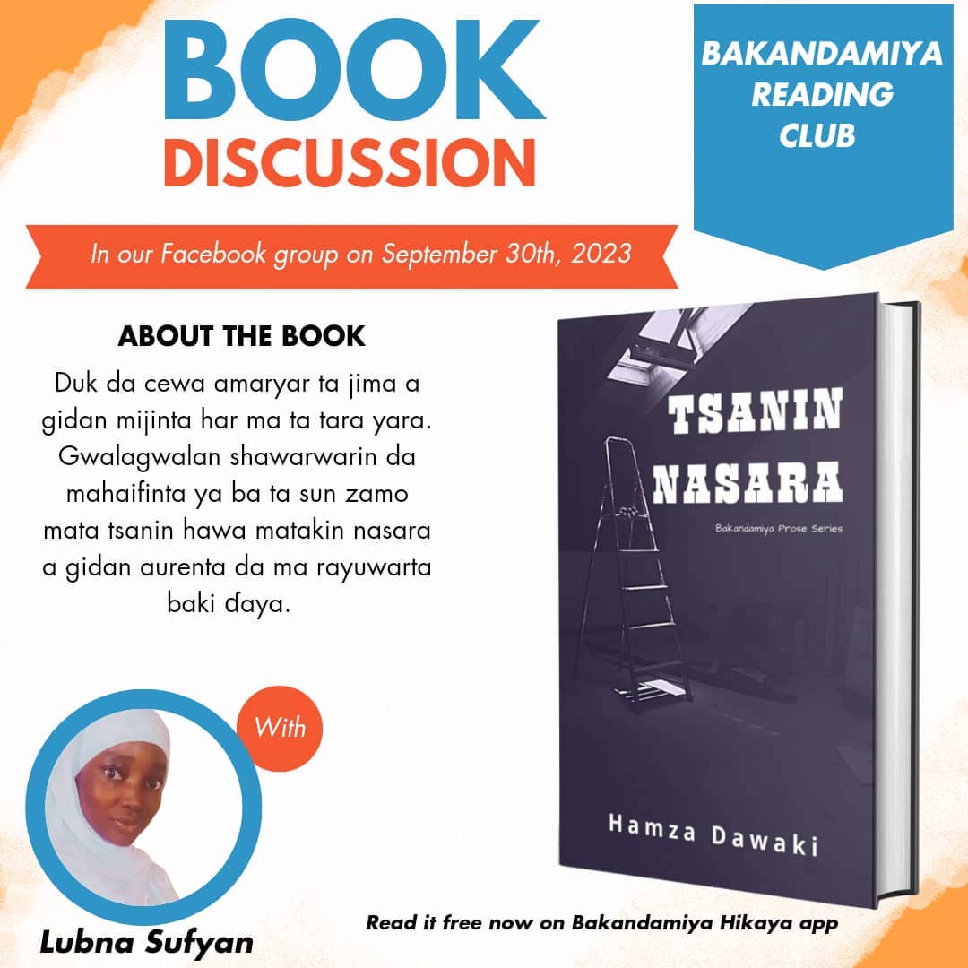Book Discussion – Tsanin Nasara by Hamza Dawaki