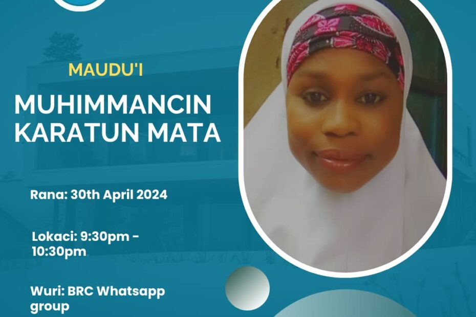 Presentation - Muhimmancin rubutun mata