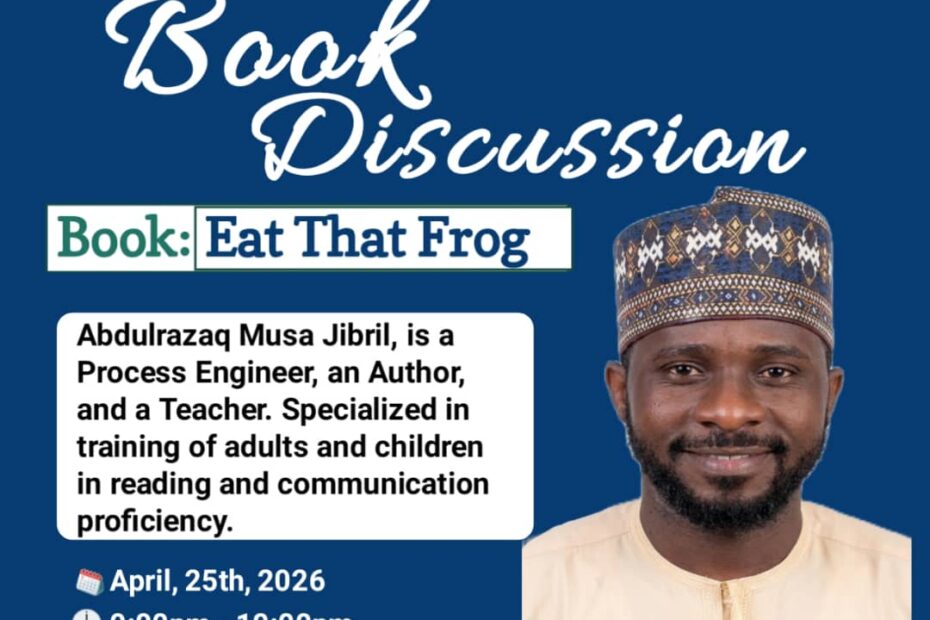 Book Discussion - Eat That Frog by Brian Tracy