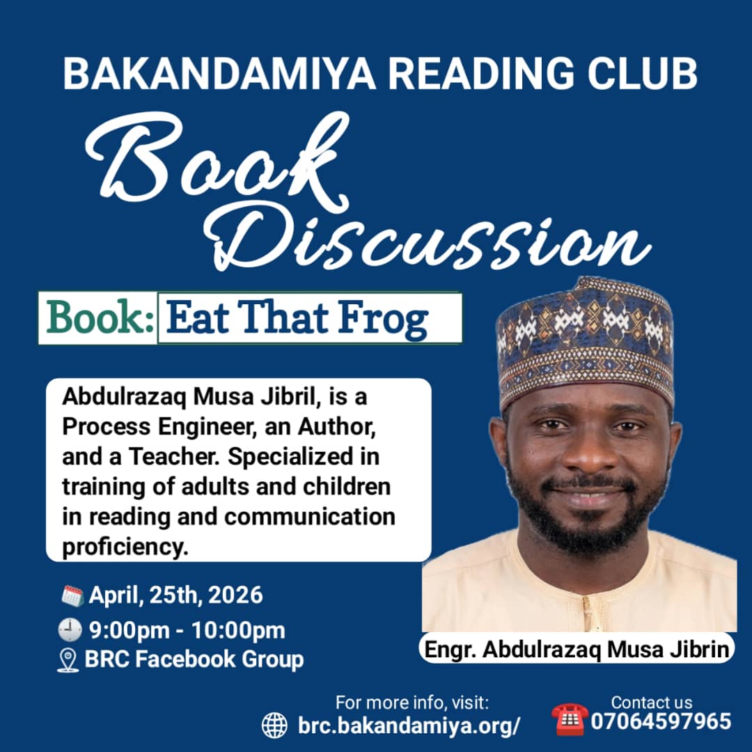 Book Discussion - Eat That Frog by Brian Tracy